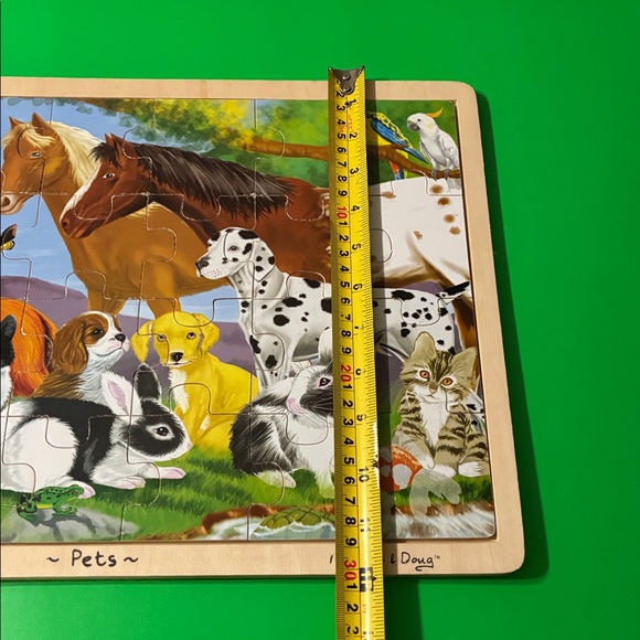 Melissa & Doug - PETS WOODEN JIGSAW TRAY PUZZLE - Picture 10 of 11